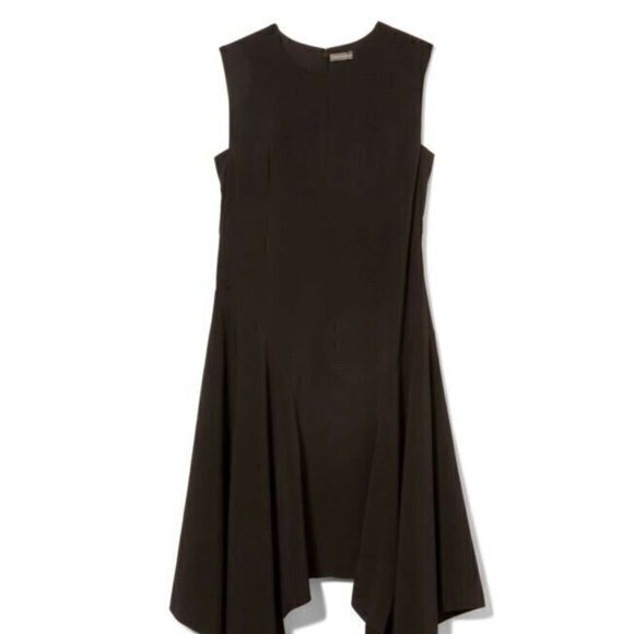 NEW Vince Camuto Handkerchief Hem Midi Dress - Picture 3 of 5